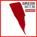 Maybelline Super Stay Matte Ink Liquid Lipstick Makeup, Long Lasting High Impact Color, Up To 16H Wear, Exhilarator, Ruby Red, 1 Count340 Exhilarator