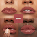 Maybelline Super Stay Vinyl Ink Longwear No-Budge Liquid Lipcolor Makeup, Highly Pigmented Color And Instant Shine, Peppy, Pink Lipstick, 0.14 Fl Oz, 1 Count115 Peppy