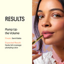 Winky Lux Skinny Plump Demi-Matte Lipstick, Natural Plump Lipstick, Weightless Long Lasting Soft Matte Lip Crayon, Infused With Hyaluronic Acid & Plum Oil, Love Letterlove Letter (Nude Pink)