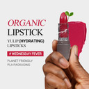 Yulip Lipstick - Korean Makeup, Organic, Clean Beauty, Paraben-Free, Natural Lipstick, Fragrance-Free, Moisturizing And Revitalizing Lipstick - Wednesday Feverwed.Fever
