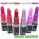 Kleancolor 6 Piece Madly Matte Lipstick Set (Bold Vivid Purple Pink Red) With Earringsã¢Â