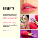 Winky Lux Flower Balm, Ph Lip Balm, Color Changing Lipstick And Tinted Lip Balm Stain, Vegan & Cruelty Free Lip Balm, Hydrate & Plump, Sheer Pink Lipstick, Pink Flowerpink Flower