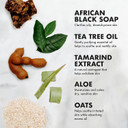 Sheamoisture African Black Soap Scrub & Lotion Cleanser & Scrub And Lotion Duo Blemish Prone Skin Clarifying 2 Count