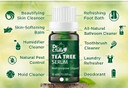 Farmasi Dr. C. Tuna Tea Tree Serum, Skin Care Serum Spot Treatment Targets Redness, Bumps, Acne, Dry Itchy Skin, Repairs, And Hydrates Skin, Natural Full Body Skincare Support, 0.33 Fl.Oz (10 Ml)