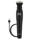 Spa Sciences Echo - Makeup Brush For Flawless Blending, Contouring, Highlight & Airbrush Finish - 3 Speeds - Rechargeableblack