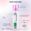 Spa Sciences - Nano Mister - Hydrating Facial Mister With Skin Analyzer & Battery Bank