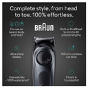 Braun All-In-One Style Kit Series 5 5490, 9-In-1 Trimmer For Men With Beard Trimmer, Body Trimmer For Manscaping, Hair Clippers & More, Ultra-Sharp Blade, 40 Length Settings, Waterproof