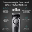 Braun All-In-One Style Kit Series 7 7420, 11-In-1 Trimmer For Men With Beard Trimmer, Body Trimmer For Manscaping, Hair Clippers & More, Braunã¢ÂS Sharpest Blade, 40 Length Settings, Waterproof