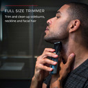 Remington Head To Toe Advanced Rechargeable Powered Body Groomer Kit, Beard Trimmer (10 Pieces), 6.3 Inch, Black