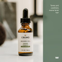 Cremo Beard Oil, Revitalizing Wild Mint, 1 Fl Oz - Restore Natural Moisture And Soften Your Beard To Help Relieve Beard Itch