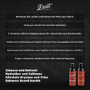 Detroit. Grooming Co. Beard Wash And Beard Conditioner - Men'S Kit - Softens,Strengthens,Moisturize - Biotin-Infused W/Argan Oil, Apple Extract, Aloe Vera - Cherry Tobacco Scent - Traverse City - 8Oz