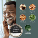 Plant Therapy Hair Therapy Refresh & Smooth Beard Balm 1.7 Oz Tin, Hydrating & Rejuvenating, Soften And Smooth Your Beard With Shea Butter, Argan Oil, & Millet Seed