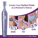Schick Hydro Silk Perfect Finish Trimmer, 8-In-1 Grooming Kit For Women