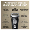 Braun Electric Razor,Waterproof Foil Shaver For Men,Series 9 Pro 9460Cc,Wet & Dry Shave,With Prolift Beard Trimmer For Grooming,5-In-1 Cleaning & Charging Smartcare Center Included,Atelier Black