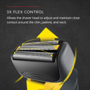 Remington Virtually Indestructible Foil Shaver For Male 5100 Pf7855, Yellowyellow (Waterproof)