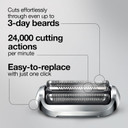 Braun Series 7 New Generation Electric Shaver 73S Replacement Head, Compatible With 7020S, 7025S, 7085Cc, 7027Cs, 7071Cc And 7075Cc Shavers