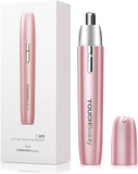 Touchbeauty Portable Ear Nose Hair Trimmer For Women 14500Rpm Faster Motor Painless Safe Trimming System Mini Sized Battery Powered 2051Rose Pink Touchbeauty Portable Ear Nose Hair Trimmer For Women 14500Rpm Faster Motor Painless Safe Trimming System Mini Sized Battery Powered 2051Rose Pink