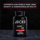 Jocko Fuel Test Booster Supplement - Natural Endurance, Stamina, & Strength Booster - Muscle Builder & Nitric Oxide Booster With Vitamin D, Zinc, & Ashwagandha Root, 90Ct