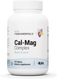 4Life Cal-Mag Complex - Supplement for Healthy and Strong Muscle, Bone, and Joint Support - Supplement with Calcium, Magnesium, Vitamin D, and Vitamin K - 90 Tablets