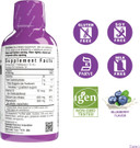 Bluebonnet Nutrition Liquid Calcium Citrate Magnesium Citrate, Vitamin D3, Bone Health, Gluten Free, Soy Free, Milk Free, Kosher,32 Servings, Blueberry Flavor, 16 Fl Oz (Pack Of 1)16.00 Fl Oz (Pack Of 1)