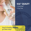 Kal Calcium+ Activgels 1000Mg | Calcium, Magnesium, Zinc And Vitamin D-3 | Formulated To Help Support Healthy Teeth & Bones | Soy Free | 100 Softgels