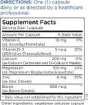 Metabolic Maintenance Cal Mag Zinc Complex With Vitamin D-3 - Higher Absorption For Bone + Heart Support (240 Capsules)