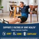 Move Free Ultra Triple Action Joint Support Supplement - Type Ii Collagen Boron & Hyaluronic Acid - Supports Joint Comfort, Cartiliage & Bones In 1 Tiny Pill Per Day, 2X30Ct Bottles (60 Servings)