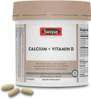 Swisse Calcium With Vitamin D | Calcium Citrate & Calcium Carbonate With Vitamin D3 | Calcium Supplement For Women & Men | 1000Mg | Bone Strength Support | 250 Tablets