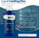 Trace Minerals | Liquid Cal/Mag/Zinc | Calcium, Magnesium, Zinc, Vitamin D3 | Dietary Supplement Supports Tissue, Muscle, And Bone Density | Natural Strawberry Flavor | 32 Servings, 32 Fl Oz32 Fl Oz (Pack Of 1)