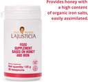 Ana Maria Lajusticia - Iron With Honey - Food Supplement - 135G (30 Teaspoons)- Dairy And Gluten Free. Vegetarian Friendly. Perfect To Promote Vascular Health