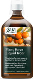 Gaia Herbs Plant Force Liquid Iron - Vegetarian Iron Supplement To Help Maintain Healthy Iron & Energy Levels - With Star Anise, Sea Buckthorn, Beet Root, Dandelion & Nettle - 16 Fl Oz (47 Servings)16 Fl Oz (Pack Of 1)