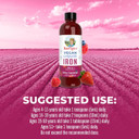 Maryruth Organics, Liquid Iron Supplement For Women, Men & Kids, Iron Deficiency, Immune Support, Sugar/Gluten Free, Vegan, Non-Gmo, 15.22 Fl Oz