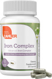 Zahler - Iron Supplement With Vitamin C - Capsule Iron Pills For Women And Men - High Absorption, Easy On Stomach, Kosher Ferrous Iron Supplements With Vitamins C, B12, Folate & More - 100 Count100 Count (Pack Of 1)