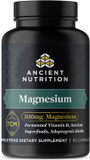 Magnesium Supplement By Ancient Nutrition, Magnesium 300Mg With Vitamin D For Immune Support, Adaptogenic Herbs, Enzyme Activated, Paleo & Keto Friendly, 90 Capsules