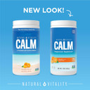 Natural Vitality Calm, Magnesium Citrate Supplement, Anti-Stress Drink Mix Powder - Gluten Free, Vegan, & Non-Gmo, Orange, 16 Oz