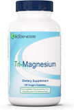 Nutra Biogenesis - Tri-Magnesium - Three Forms Of Magnesium To Help Support Heart Health, Balanced Bone Density And Muscle Relaxation - 120 Capsules