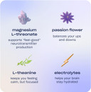 Recess Mood Powder, Calming Magnesium L-Threonate Blend With Passion Flower, L-Theanine, Electrolytes, Magnesium Calm Support Powder Supplement - Gradient Berry 28 Serving Tub