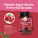 Advanced Antioxidant Superfood Pomegranate Supplement - Natural Pomegranate Extract Polyphenols Supplement For Heart Health And Joint Support - Reds Superfood Powder Capsules For Men And Women 120Ct