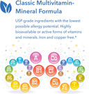 Allergy Research Group - Multi-Vi-Min Without Copper And Iron - Hypoallergenic - 150 Vegetarian Capsules