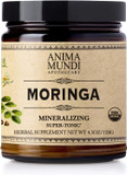Anima Mundi Moringa Leaf Powder - Pure Organic Rainforest Superfood - Energy Support Supplement, Natural & Non-Gmo Green Powder (6Oz / 170G)
