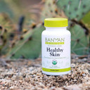 Banyan Botanicals Healthy Skin - Usda Certified Organic - 90 Tablets - Daily Supplement For Radiant, Flawless Skin