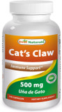 Best Naturals Cat'S Claw Capsule, 500 Mg, 240 Count