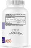Bestvite Vitamin B-6 200Mg (240 Vegetarian Capsules) (2-Pack) - No Stearates - No Flow Agents240 Count (Pack Of 2)