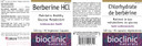 Bioclinic Naturals Berberine Hcl 500 Mg 90 Caps Bioclinic Naturals Berberine Hcl 500 Mg 90 Caps