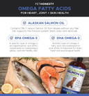 Pethonesty Wild Alaskan Salmon Oil For Dogs + 10 In 1 Dog Multivitamin Bundle - 100% Natural Fish Oil With Omega3S, Helps With Sensitive Skin And Normal Shedding - Supports Joints, Brain & Heart Healt