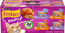 Purina Friskies Gravy Wet Cat Food Variety Pack, Poultry Shreds, Meaty Bits & Prime Filets - (32) 5.5 Oz. Cans