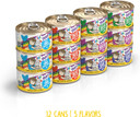 Weruva B.F.F. Omg - Best Feline Friend Oh My Gravy!, Yahoo Yellows! Variety Pack, 2.8Oz Can (Pack Of 12)0.23 Ounce (Pack Of 12)