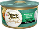 Purina Fancy Feast High Protein Wet Cat Food, Medleys White Meat Chicken With Garden Veggies in Sauce Marron - 3 oz. Can