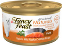 Purina Fancy Feast Grain Free Wet Cat Food Pate Gourmet Naturals Wild Alaskan Salmon Recipe - 3 Oz. Can (Pack Of 12)3 Ounce (Pack Of 12)