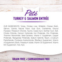 Wellness Complete Health Grain-Free Wet Canned Cat Food, Natural Ingredients, Made With Real Meat, All Breeds, Smooth Pate (Turkey & Salmon, 12.5-Ounce Can, Pack Of 12)Turkey & Salmon12.5 Ounce (Pack Of 12)